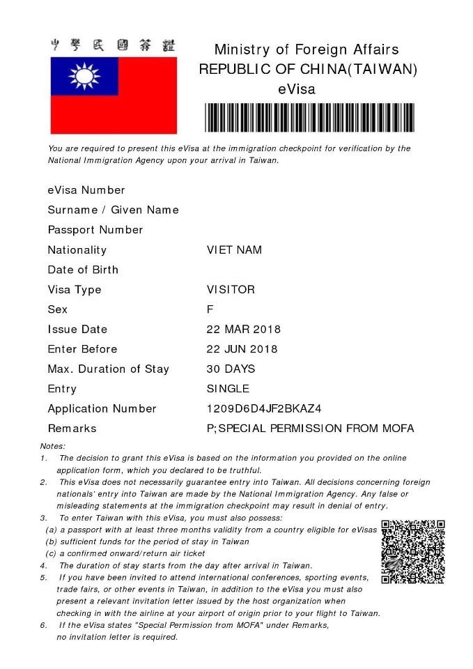 E-visa theo chính sách Quan Hồng