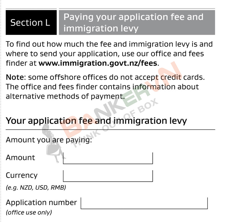Điền đơn xin visa New Zealand 19