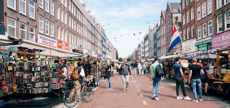 Chợ Albert Cuyp - Hà Lan, Amsterdam