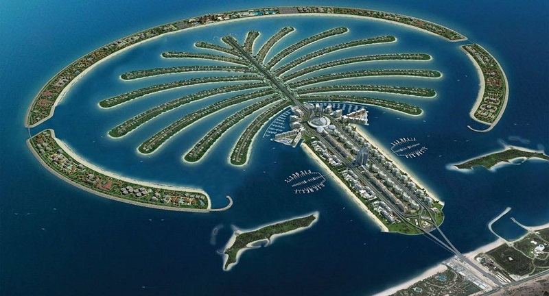 Palm Jumeirah - đảo nhân tạo lớn nhất thế giới