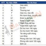 Các loại visa Trung Quốc cho người Việt