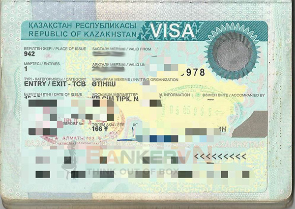 Visa dán kazakhstan